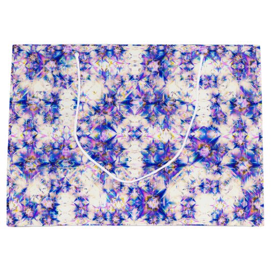 Grand Sac Cadeau Prism Crystal Christmas (Devant)