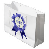 Grand Sac Cadeau Prix Best Daddy Ever pour le Père (Devant Angle)