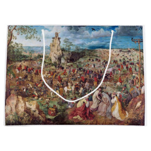 Grand Sac Cadeau Procession au Calvaire, Pieter Bruegel