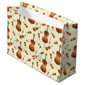 Grand Sac Cadeau Professeur de musique Cello (Devant Angle)