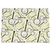 Grand Sac Cadeau Professeur de musique de Banjo (Devant)