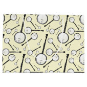 Grand Sac Cadeau Professeur de musique de Banjo (Dos)