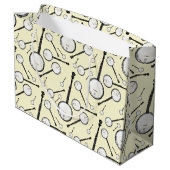 Grand Sac Cadeau Professeur de musique de Banjo (Dos Angle)