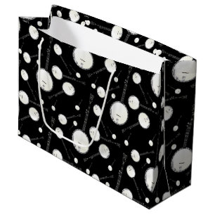 Grand Sac Cadeau Professeur de musique de Banjo