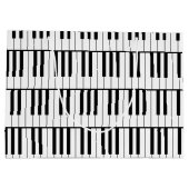 Grand Sac Cadeau Professeur de musique de piano (Dos)
