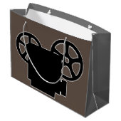 GRAND SAC CADEAU  PROJECTEUR DE FILM CRÉATIF SILHOUETTE (Dos Angle)