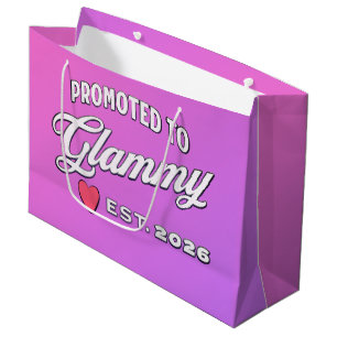 Grand Sac Cadeau Promotion de grand-mère pour nouveau bébé en 2026