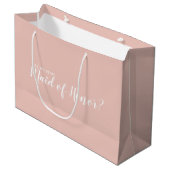 Grand Sac Cadeau Proposition d'honneur Proposition moderne (Devant Angle)