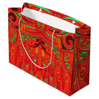 Grand Sac Cadeau Psy wings large gift bag