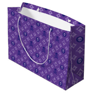 Grand Sac Cadeau Purple Halloween Louis Vuitton Motif