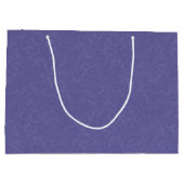 Grand Sac Cadeau Purple textured surface swirling pattern (Dos)