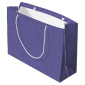 Grand Sac Cadeau Purple textured surface swirling pattern (Dos Angle)
