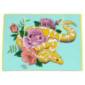 Grand Sac Cadeau Python albino (Devant)