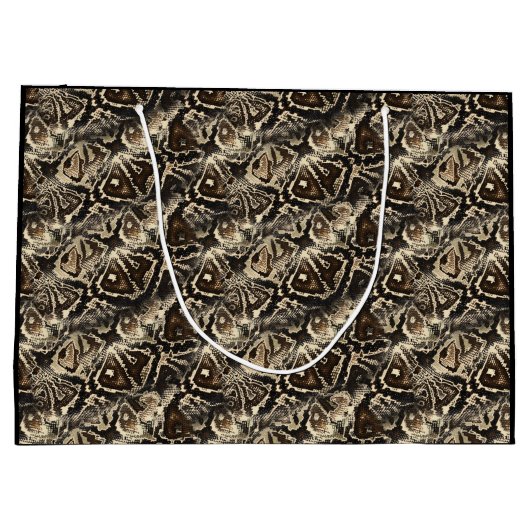 Grand Sac Cadeau Python Skin (Dos)