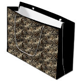 Grand Sac Cadeau Python Skin (Devant Angle)