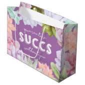 Grand Sac Cadeau Quarantine Sucre sans vous (Devant Angle)