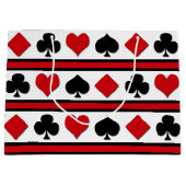 Grand Sac Cadeau Quatre combinaisons de cartes (Devant)