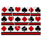 Grand Sac Cadeau Quatre combinaisons de cartes (Dos)