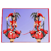 Grand Sac Cadeau Quirky Jester & Puppet King (Devant)
