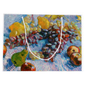 Grand Sac Cadeau Raisins, citrons, poires et pommes, Van Gogh (Dos)