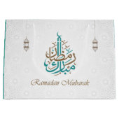 Grand Sac Cadeau Ramadan Moubarak / Personnaliser de l'Aïd Moubarak (Devant)