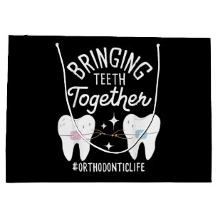 Grand Sac Cadeau Rapprocher les dents - Orthodontiste 