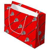Grand Sac Cadeau Red Lacrosse (Devant Angle)