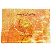 Grand Sac Cadeau Red Large Sagittarius Anniversaire (Devant)