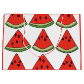 Grand Sac Cadeau Red Watermelon Slices  (Devant)