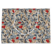 Grand Sac Cadeau Redberry Tree, William Morris (Devant)