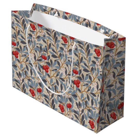 Grand Sac Cadeau Redberry Tree, William Morris (Dos Angle)