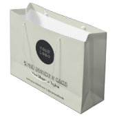 Grand Sac Cadeau Référencement minimal de marque professionnelle Pa (Devant Angle)