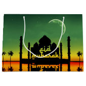 Grand Sac Cadeau Réflexion nocturne de l'Aïd Moubarak (Devant)