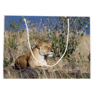 Grand Sac Cadeau Repos de lionne