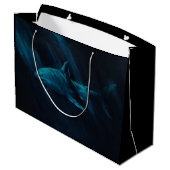 Grand Sac Cadeau Requin Original  (Dos Angle)