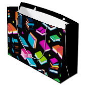 Grand Sac Cadeau Réservation Coloré Gable (Dos Angle)