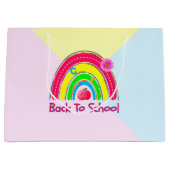 Grand Sac Cadeau Retour À L'École (Devant)