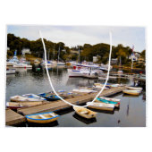 Grand Sac Cadeau Retraite de pêche terminée (Dos)