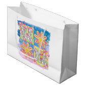 Grand Sac Cadeau Rétro Maman  (Devant Angle)