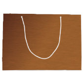 Grand Sac Cadeau Revêtement de cuivre brossé 2 (Dos)