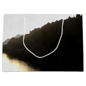 Grand Sac Cadeau Rivages D'Ombres Paysage Art (Devant)