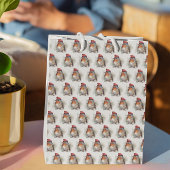 Grand Sac Cadeau Robin Winter Delight