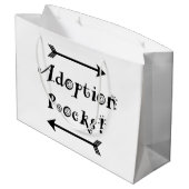 Grand Sac Cadeau Roches d'adoption ! (Dos Angle)
