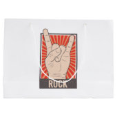 Grand Sac Cadeau Rock The Party (Dos)