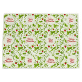Grand Sac Cadeau Rococo Revival Wild Strawberry & Clover Custom (Devant)