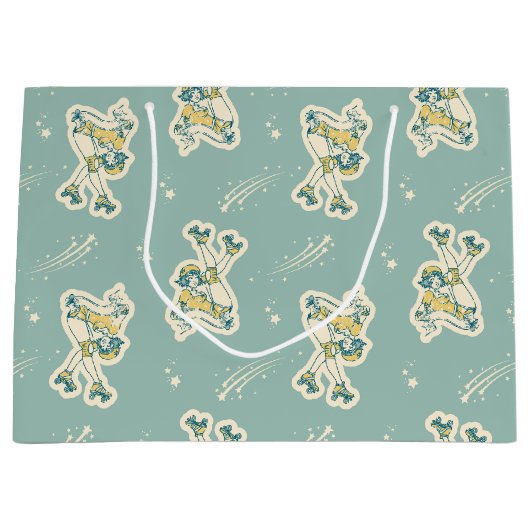 Grand Sac Cadeau Roller Derby (Devant)
