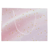 Grand Sac Cadeau Romantic chic luxe red lips (Dos)