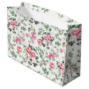 Grand Sac Cadeau Rose