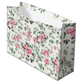 Grand Sac Cadeau Rose (Devant Angle)