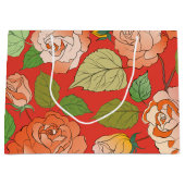 Grand Sac Cadeau Rose 26 (Devant)